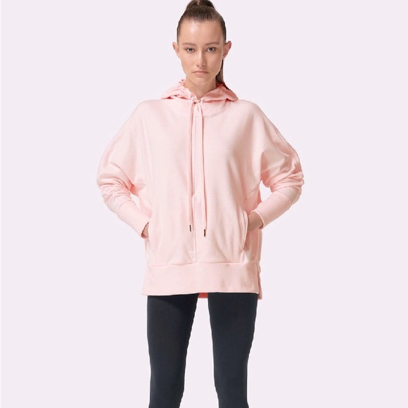 Sweaty Beaty Liberate Luxe Fleece Hoodie - Tulippink, xs - Picture 3 of 16